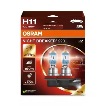 Halogeenlampide komplekt Ledvance H11 12V 3700K, 2 tk