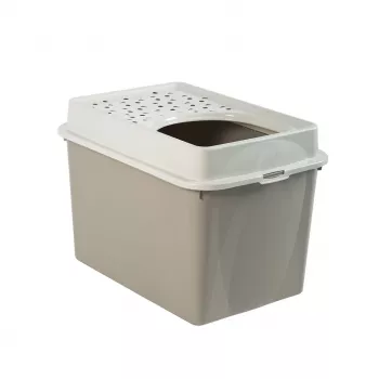 rotho Berty Eco Cappuccino kassiliivakast — teknopolümeer, 50 L, 572×393×404 mm, BPA-vaba, 1 kg