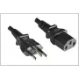 Microconnect PE010418BRAZIL toitekaabel Must 2,1 m C13 pistikupesa