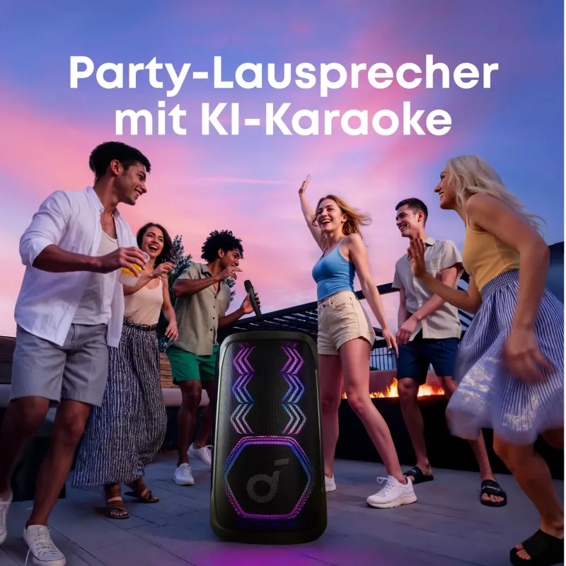 Kõlar Soundcore Rave 3S must