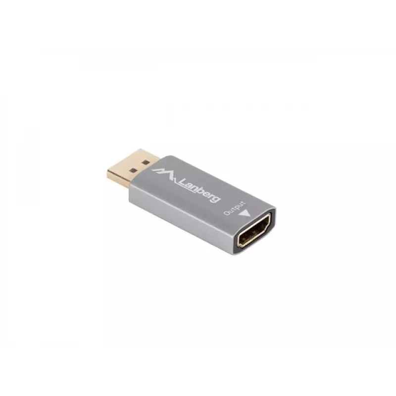 Lanberg AD-DP-HD-03 videokaabli adapter 0 m DisplayPort HDMI hõbedane