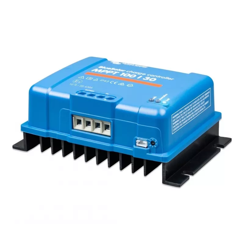 MPPT päikeseenergia laadimiskontroller Victron Energy BlueSolar 100/30 — 30A, 100V max PV