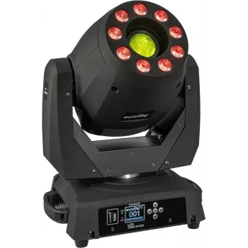 Moving Head Spot Wash EUROLITE TMH-H180 180W COB valgusti, spot- ja wash-funktsioonid