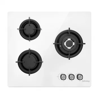 ISEASY MGBG-603 gaasipliit, 3 põletit (valge)