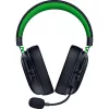 Peakomplekt Razer MustShark V3 X HyperSpeed — juhtmega ja juhtmeta (USB-A, Bluetooth), ümberkõrvaklapid, 20–28 kHz, 270 g, must/roheline