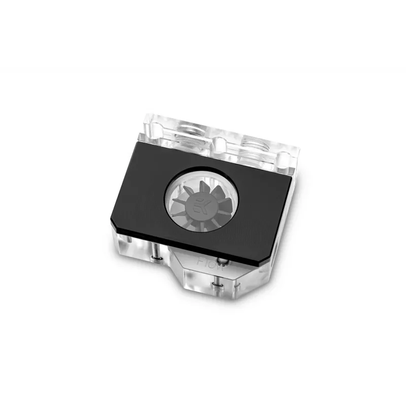 Voolunäidik EK Water Blocks Must Läbipaistev 1/4 tolli
