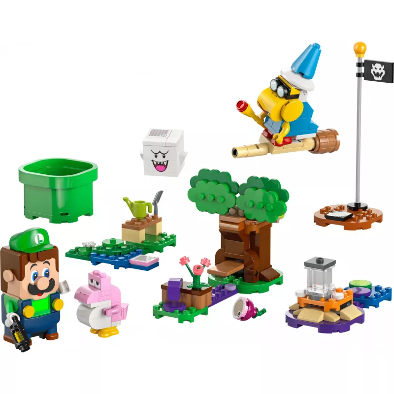 Konstruktormänguasi LEGO 71440 Super Mario interaktiivne LEGO Luigi figuuri komplekt