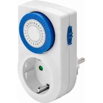 Goobay Analoogilise taimerlüliti - täpne ja lihtne elektroonikaseadmete juhtimine (59038)