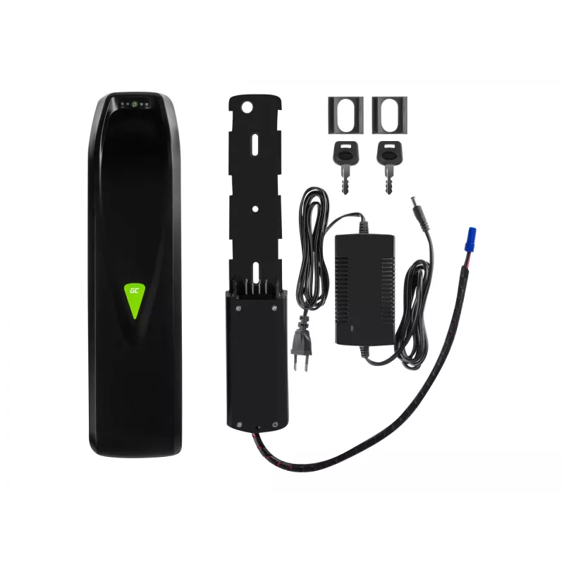 Aku Green Cell EBIKEGCF01 36V 14500mAh Liitiumioon Must