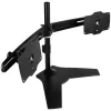SilverStone SST-ARM23BS-L - Kahe monitori vars - must