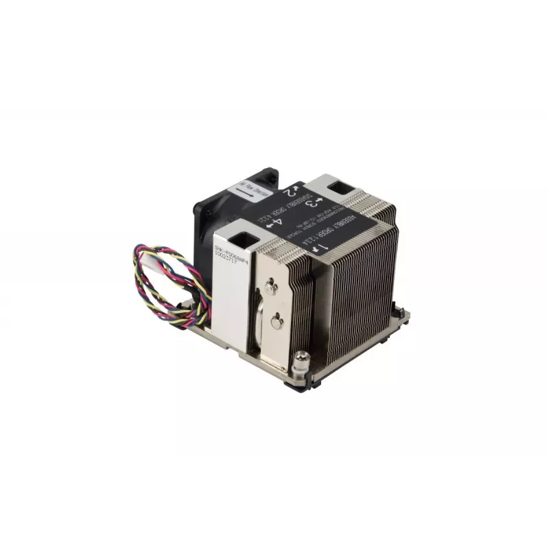 Supermicro SNK-P0068AP4 arvuti jahutussüsteem Protsessori õhkjahuti 6 cm Must, Nikkel