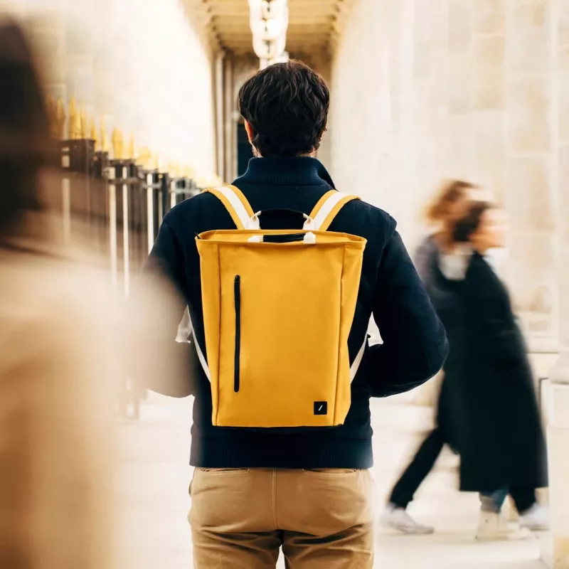 Igapäevane seljakott Native Union W.F.A Backpack kollane 100% taaskasutatud PET