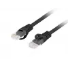 LANBERG võrgukaabel Cat6 RJ-45 U/UTP 3 m must
