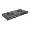 Ventilaatoripaneel Extralink EX.19089 19 tolli 2 ventilaatorit termostaadiga