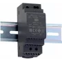 Toiteadapter/muundur mean well DDR-30L-5 — 30 W, sisend 18–75 V, väljund 5 V, RoHS, 35×54,5×90 mm