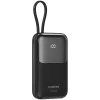 CANYON OnPower 101 sisseehitatud kaabliga 10000 mAh PD22.5W must