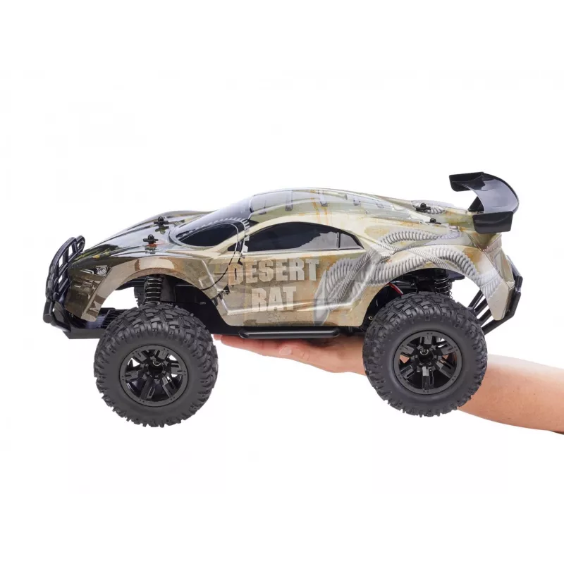 RC-auto REVELL Desert Rat (mudel 24442) — hall ja must raadio teel juhitav maastikusõiduk