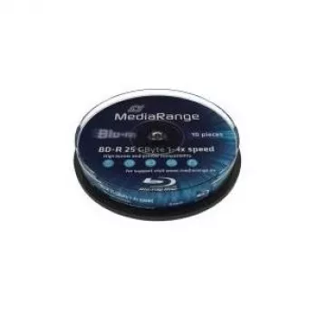 MediaRange - 10 x BD-R - 25 GB 6x - spindel (MR499)