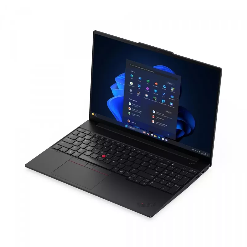 Sülearvuti Lenovo ThinkPad E16 G3 22AY001SPB — Intel Ultra 7, 16,0-tolline WUXGA, 16 GB muutmälu, 512 GB SSD, Windows 11 Pro, must, 1-aastane garantii