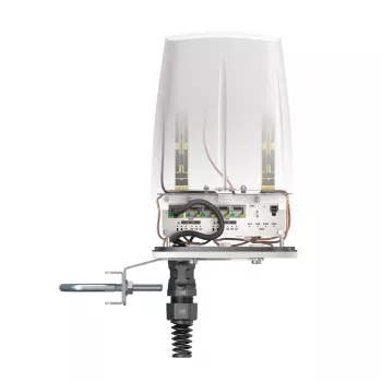 Mitmesuunaline võrguantenn QuWireless QuSpot AX12S PoE/LAN, mitmeribaline 0,694–6 GHz, maksimaalne võimendus 3 dBi, valge
