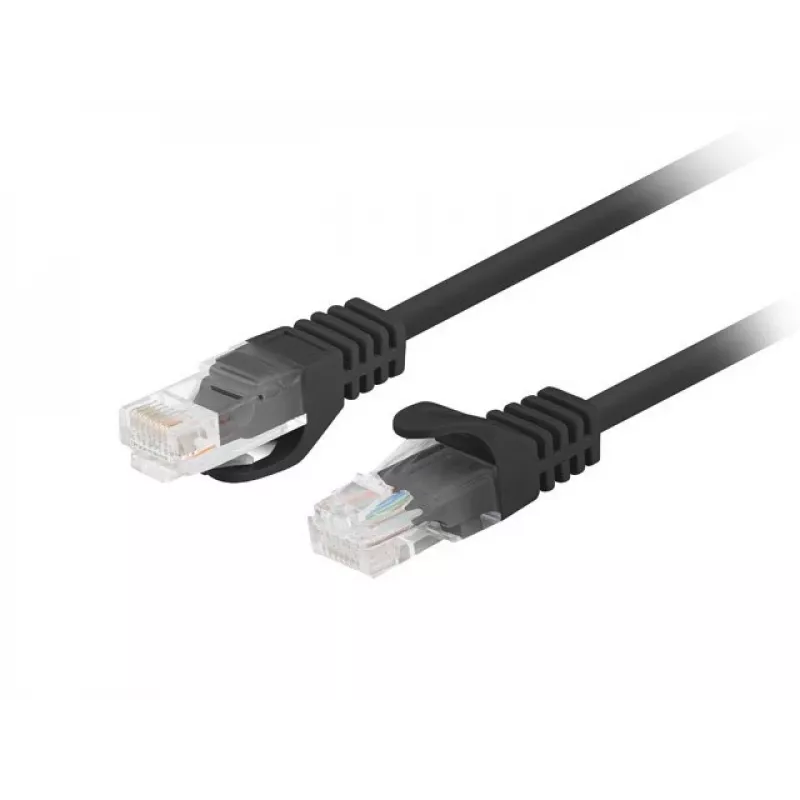 Lanberg PCU6-10CC-0750-BK võrgukaabel Must 7.5 m Cat6 U/UTP