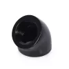 Voolikuühendus Alphacool 17592 messingust must 21 mm