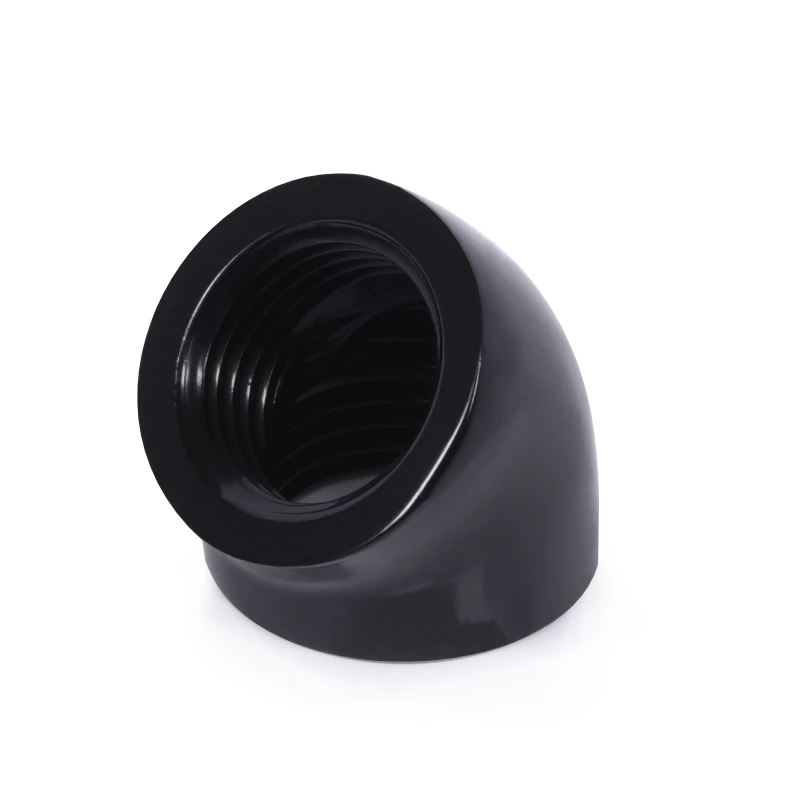 Voolikuühendus Alphacool 17592 messingust must 21 mm