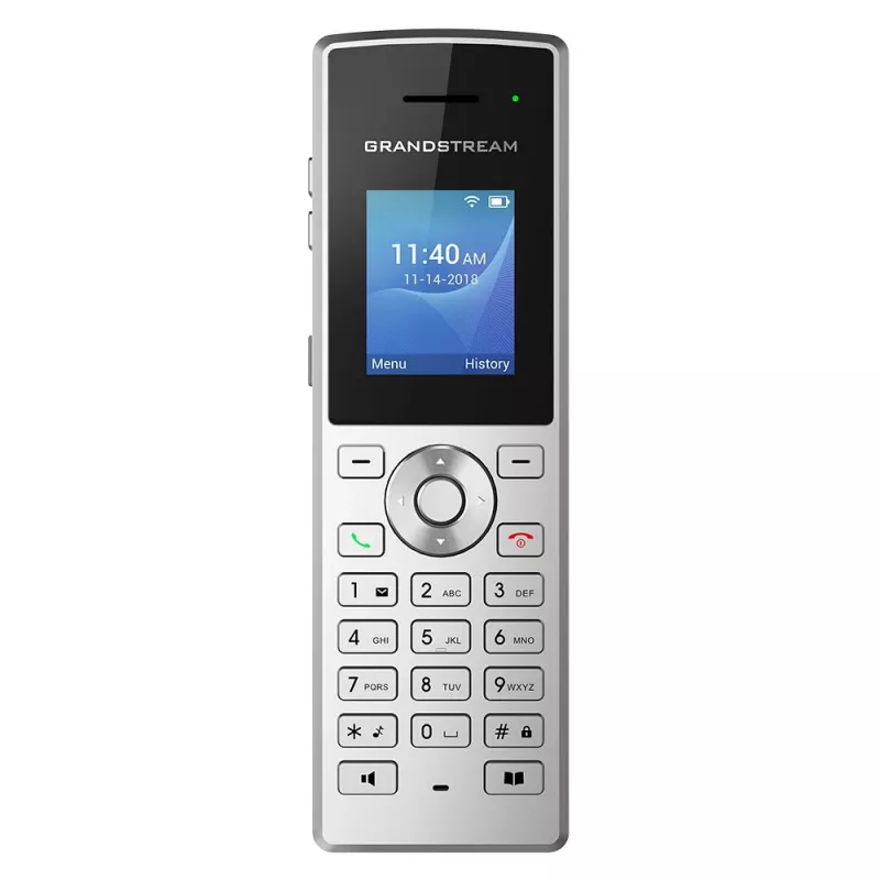 Grandstream Networks WP810 IP-telefon must. Metallic 2 liini TFT Wi-Fi