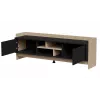 Cama RTV PORTO 2D Kapp 150x38x50 tamm/must