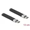 USB 2.0 FPC lame lintkaabel DeLOCK 86940 USB USB-C to USB USB-C 13 cm
