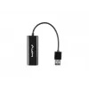 Võrguliidese kaart LANBERG NC-0100-01 USB 10 Gbit/s, hot-swap, kaabel 0,15 m, must