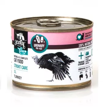 3COTY 51. Kalkuni Struvite Care - märg kassitoit - 180 g