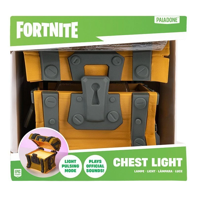 Lambipirn Paladone Fortnite Chest Light – temaatiline LED-uudisvalgusti
