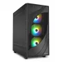 Sharkoon REBEL C80M RGB Midi Tower Must