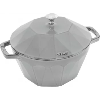 Malmkookott Staub Special Cocotte 2,8 L, hall, ümmargune Dutch oven