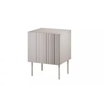 Öökapp Cama Meble ISLA 44,5x40x59 cm, kašmiirne matt, MDF ja puitlaastplaat, komplekt 2 tk