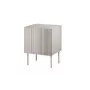 Öökapp Cama Meble ISLA 44,5x40x59 cm, kašmiirne matt, MDF ja puitlaastplaat, komplekt 2 tk