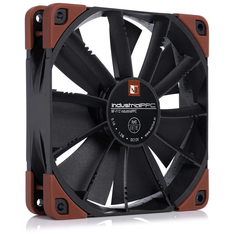 Noctua NF-F12 industrialPPC-24V-3000 120mm PWM korpuse ventilaator