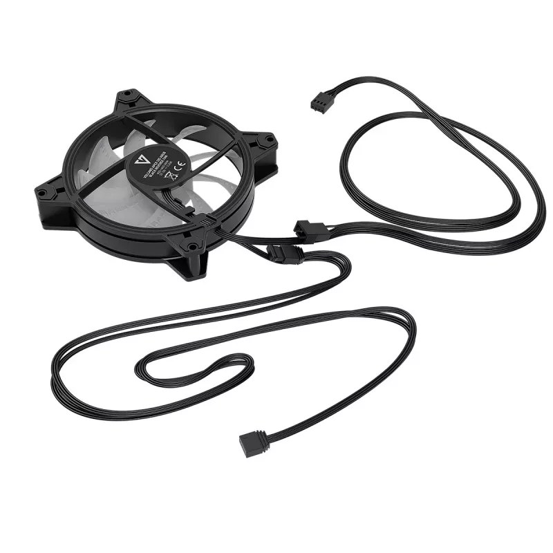 MODECOM Volcano Apex 120 ARGB tagurpidi korpusventilaator, must