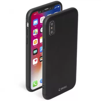 Katte Krusell Arvika 3.0 iPhone XS Max 16,5 cm Must