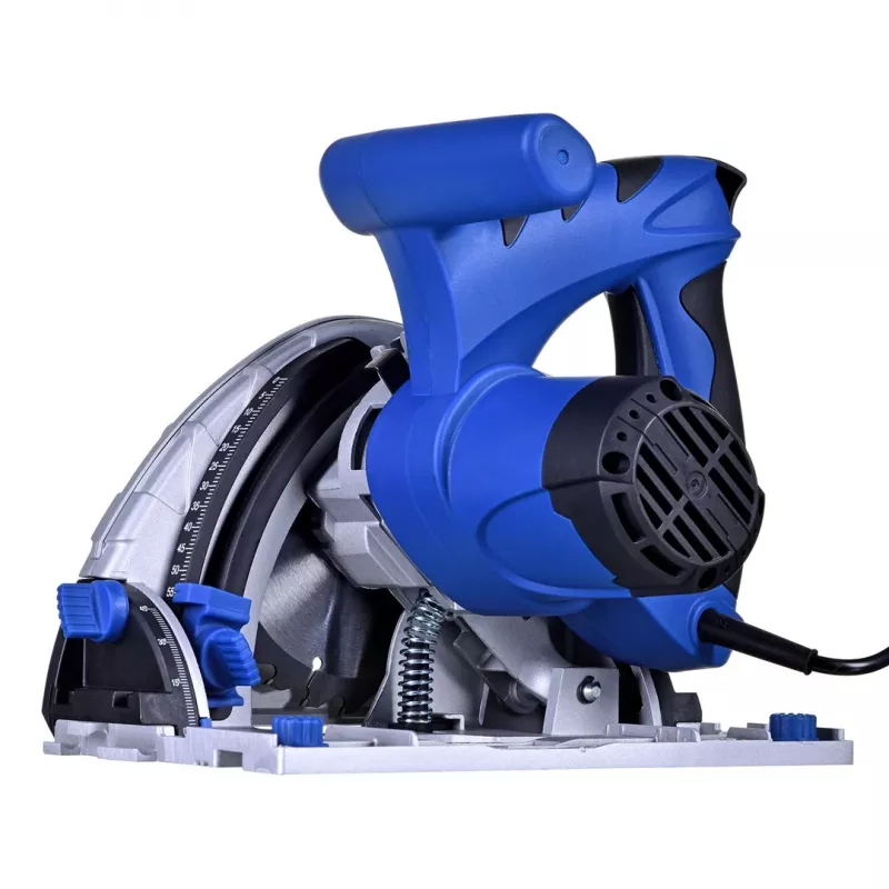 Ketassaag Scheppach PL55, 1200 W, 230 V, tera Ø160 mm, 24T, lõikesügavus 49,5 mm (90°), kalde reguleerimine, puit