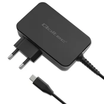 GaN toiteadapter QOLTEC 52387 90W 1x USB‑C 5–20V