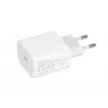 Sisemine USB USB-C kiirlaadija IBOX C-37, 20W, USB‑C PD 3.0, 3 A väljund, valge
