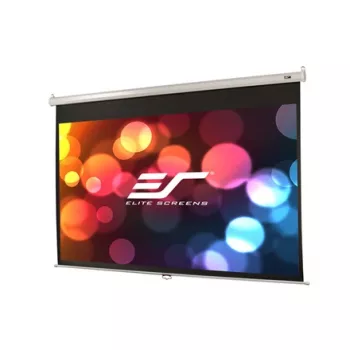 Manuaalprojektsioonekraan Elite Screens M106XWH — 106 tolli (2,69 m), 16:9, vaadatav laius 2,35 m