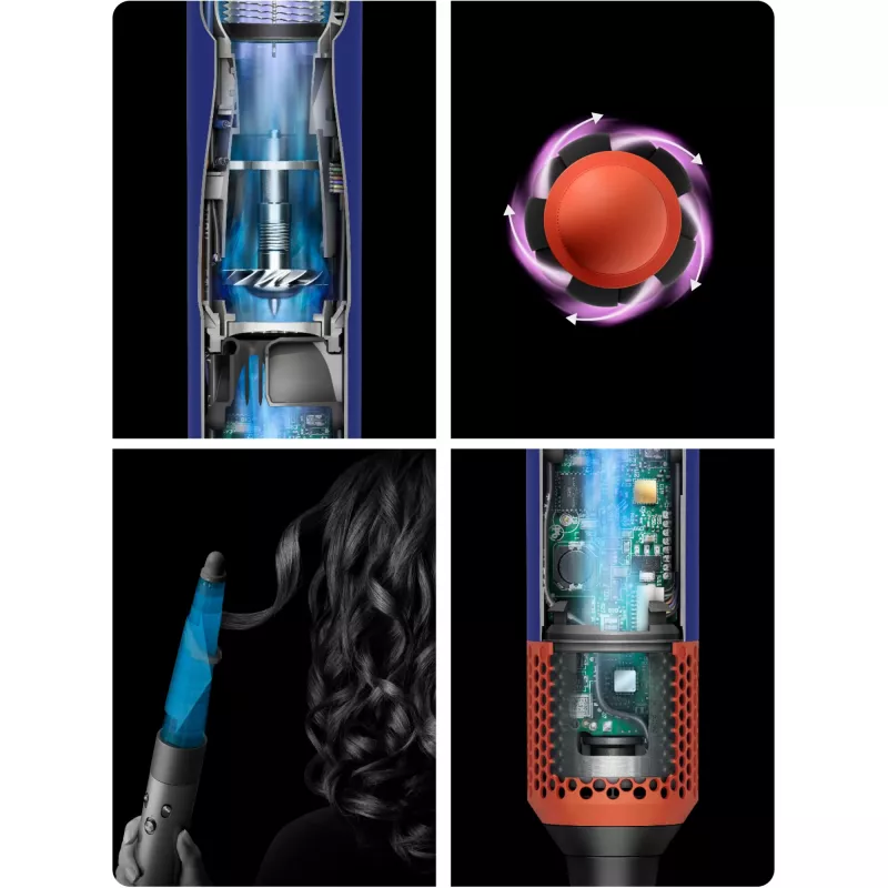 Dyson Airwrap i.d. Multistyler soe must, oranž, teal 1300 W 2.675 m