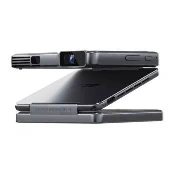 Projektor Aurzen AURZEN Zip Projector (hall) — kaasaskantav kodu-/äriprojektor