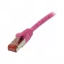 patch-kaabel RJ45 - CAT6 250 MHz - 2 m magenta - S-STP(S/FTP) - TPE/LSZH(Superflex) - Synergy 21