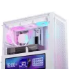 Corsair FRAME 4000D LCD RS PC-korpus, Midi-Tower, ATX, ARGB, karastatud klaas - valge
