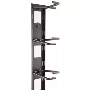 APC NetShelter kaabel Management, vertikaalne kaabeldushaldur, kaablirõngad, komplekt 8 tk, must, 55 mm x 766 mm x 85 mm