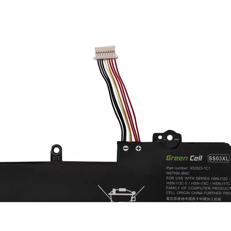 Sülearvuti aku roheline Cell SS03XL HP EliteBook 735 830 840 G5/G6 jaoks 11,4 V 4100 mAh